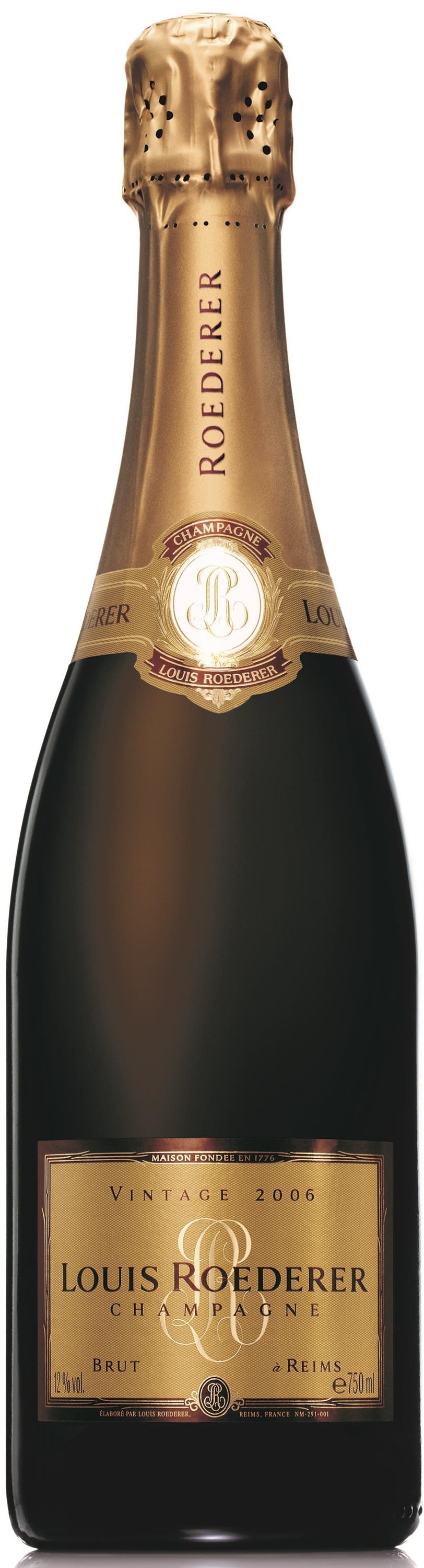 Champagne Louis Roederer Brut Vintage 2006