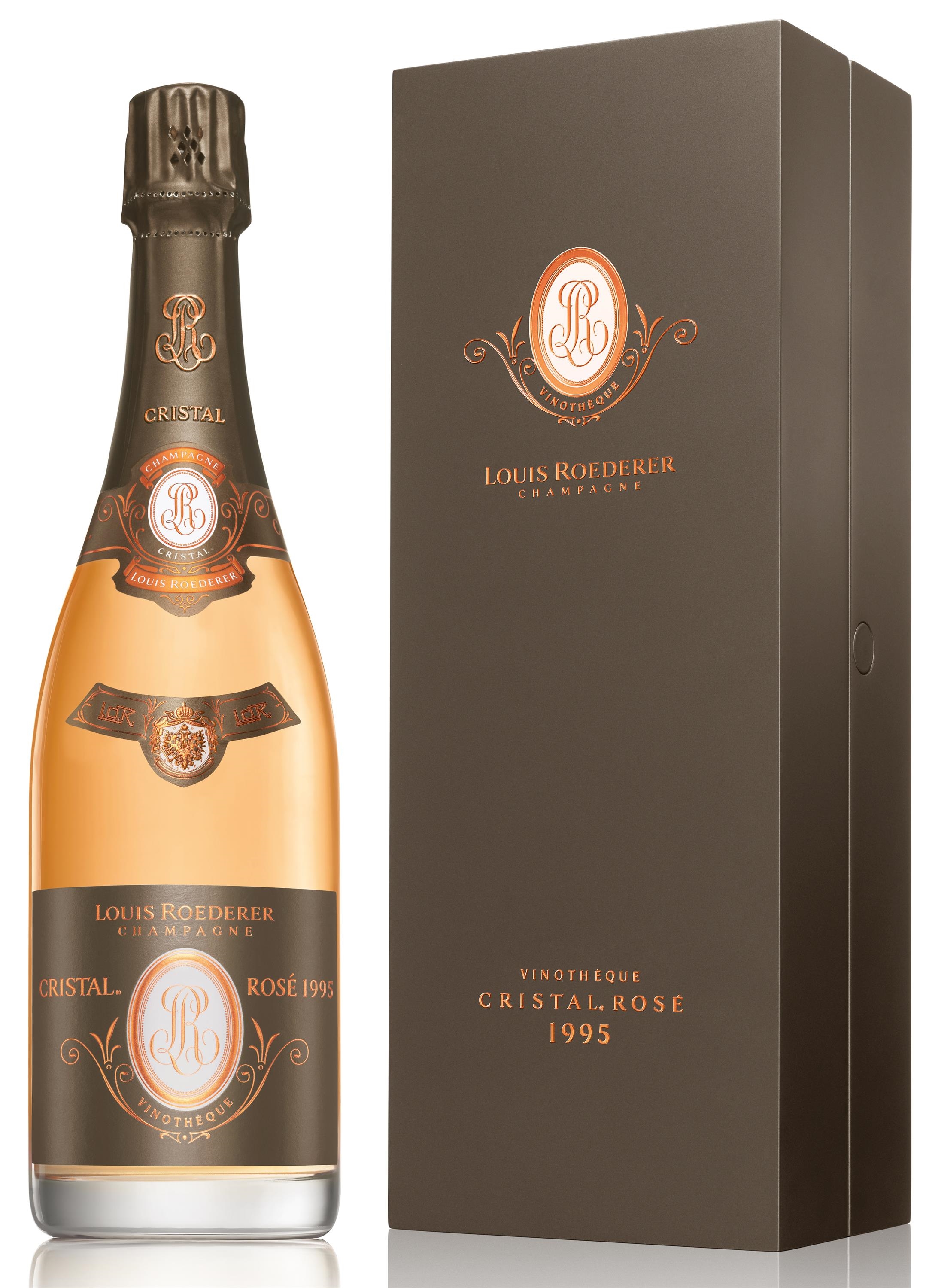 Champagne Louis Roederer Cristal Rosé avec coffret