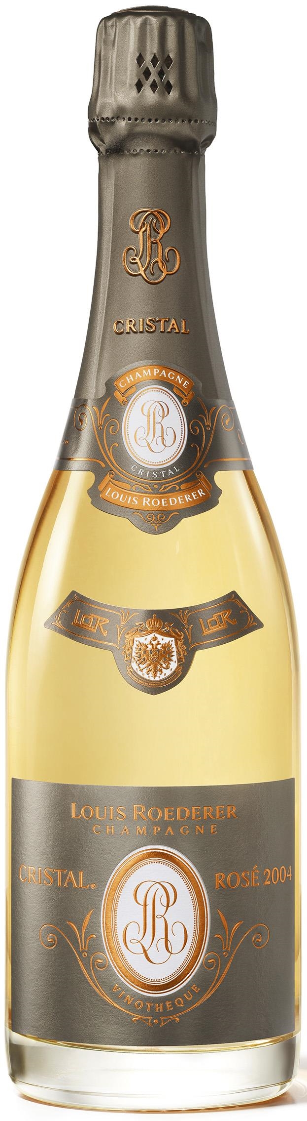 Champagne Louis Roederer Cristal Rosé 2004 Vinothèque Champagne Louis Roederer Cristal Rosé 2004 Vinothèque