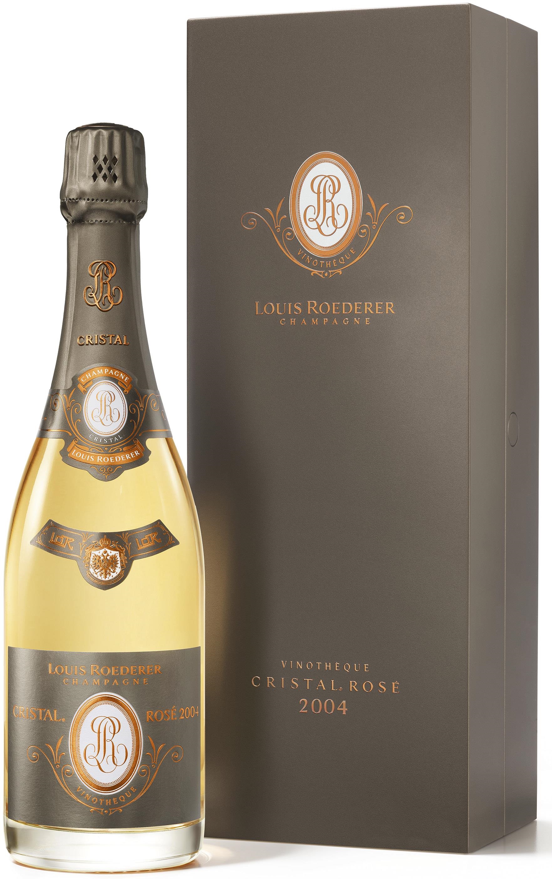 Champagne Louis Roederer Cristal Rosé 2004 Vinothèque Champagne Louis Roederer Cristal Rosé 2004 Vinothèque